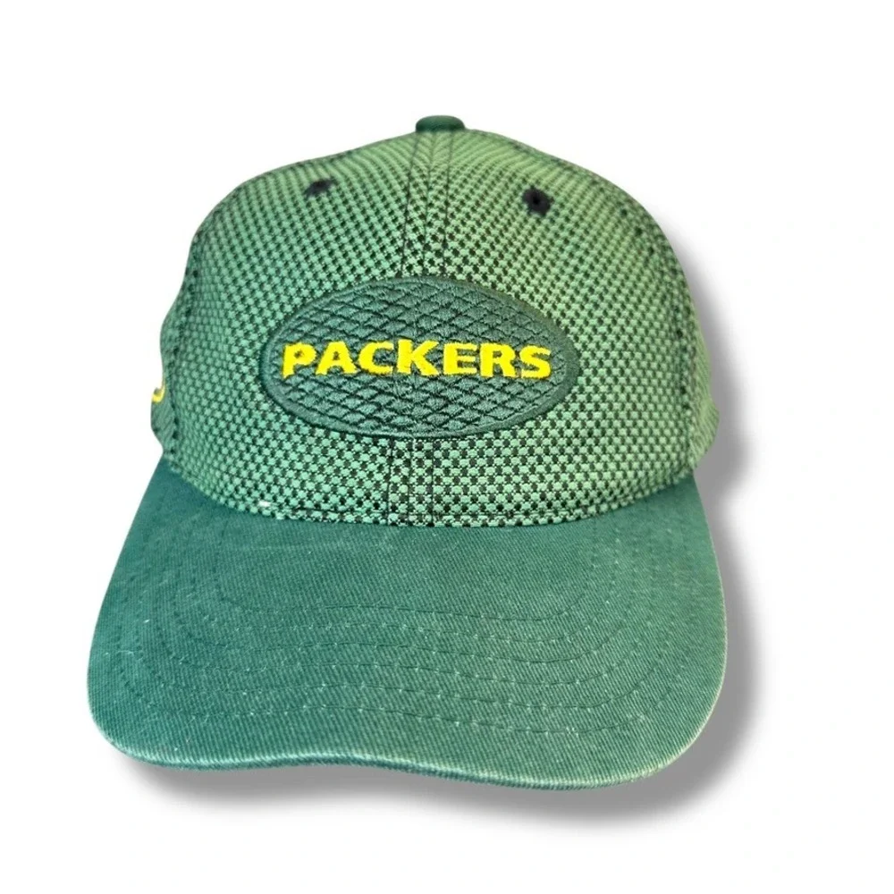 VTG Green Bay Packers Youth Hat NFL Football ANNCO Cotton Adjustable Cap